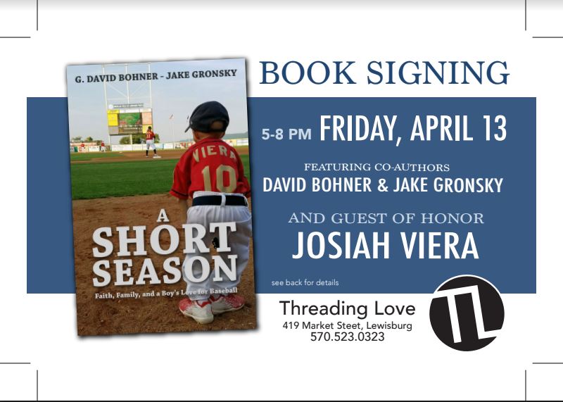 Threading Love to host the authors of "A Short Season"