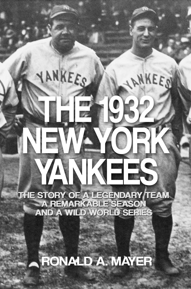 "The 1932 New York Yankees" #1 on Sunbury Press TOP 100 eBooks for April/May 2020