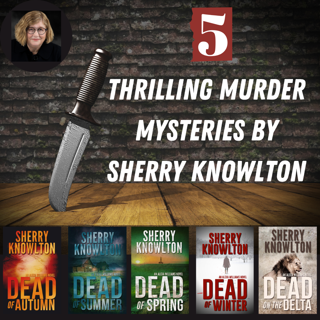 5 Thrilling Murder Mysteries by Sherry Knowlton
