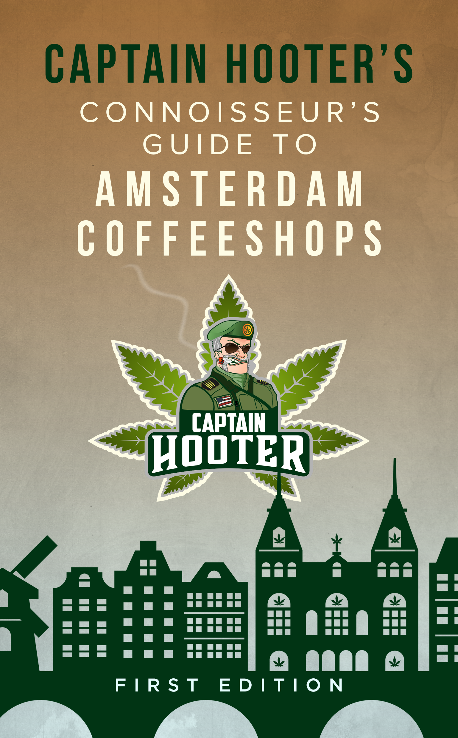 Captain Hooter's “Connoisseur's Guide to Amsterdam Coffeeshops” tops as the Sunbury Press bestseller for February