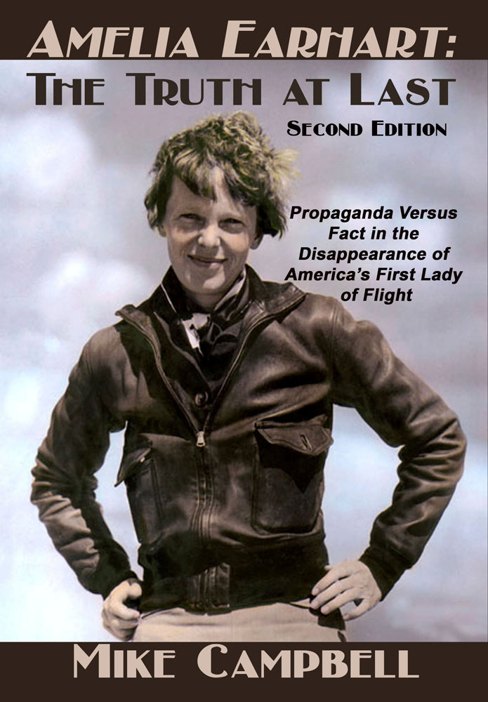 Amelia Earhart flies to the top - "The Truth at Last" is the Sunbury Press bestseller for July