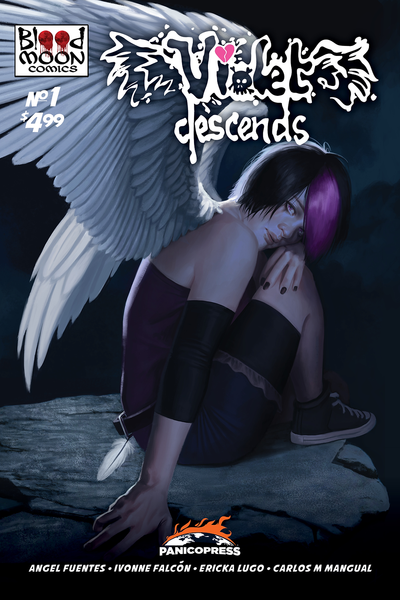 Violet Descends - Issue #1 (Ratio Cover)