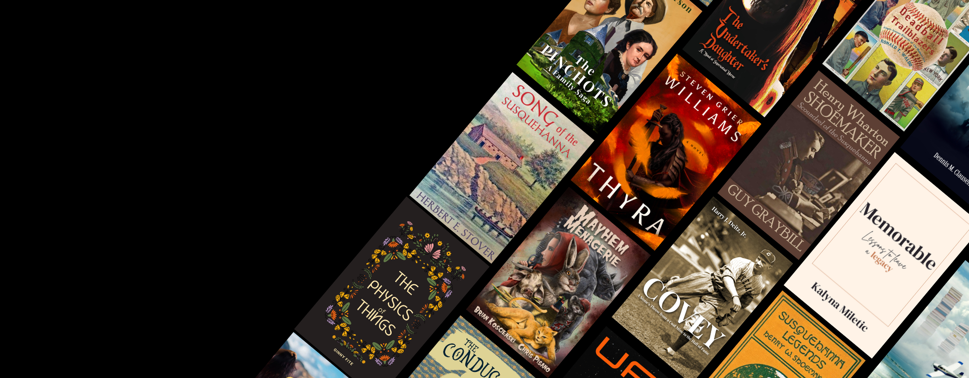 Assorted Sunbury Press books