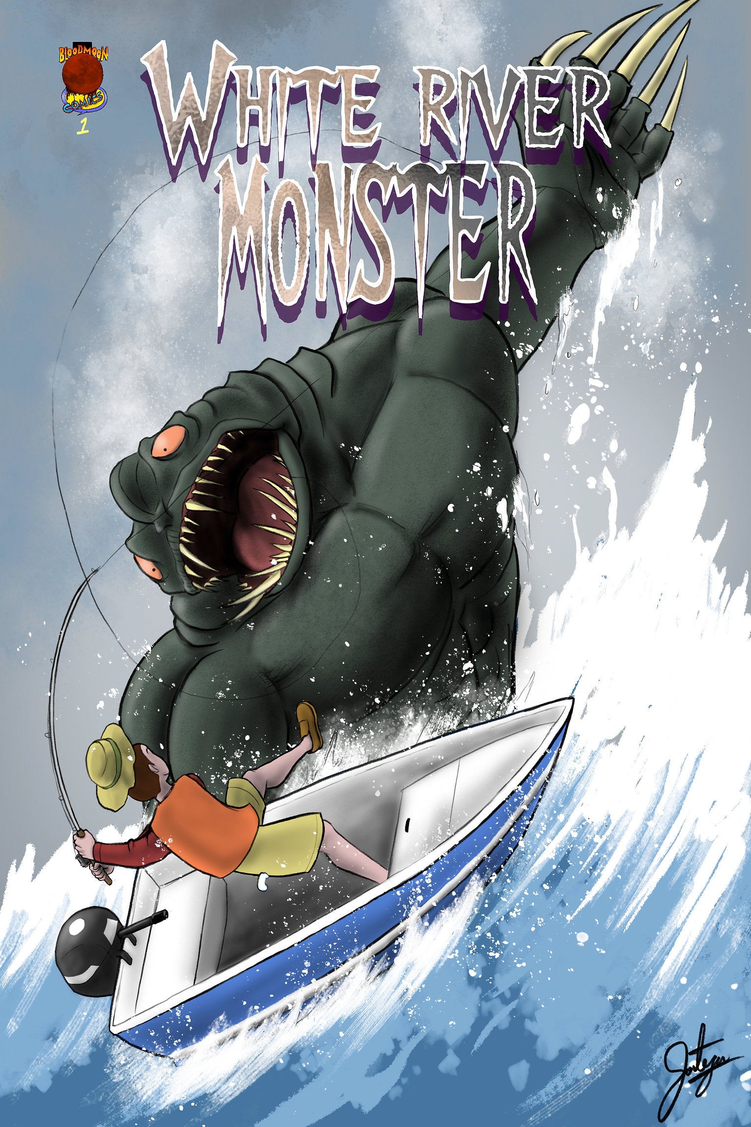 river monsters new vegas White River Monster issue #2